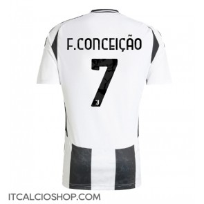 Juventus Francisco Conceicao #7 Prima Maglia 2024-25 Manica Corta